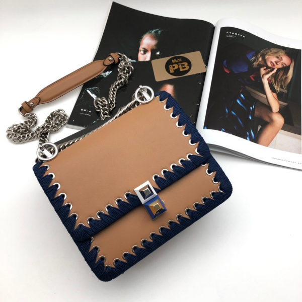 Сумка Fendi Kan New коричневый