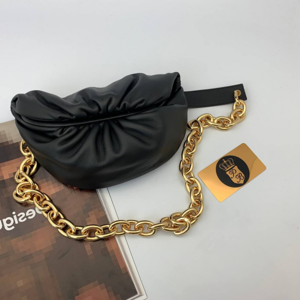 картинка Клатч Bottega Venetta Black от магазина Papa Brandoff