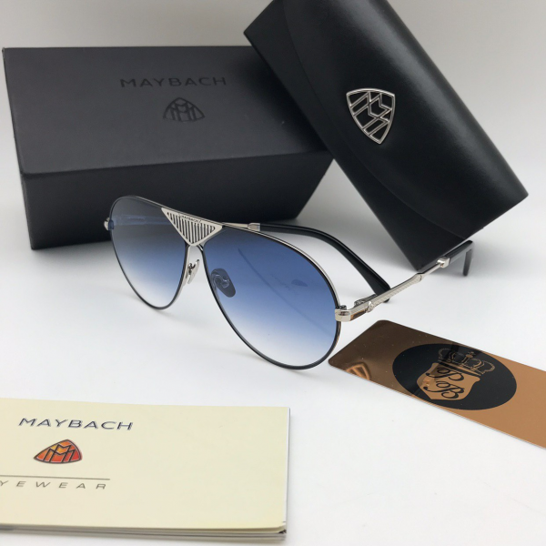 Очки Maybach ROADSTER Серебро с чёрным 
