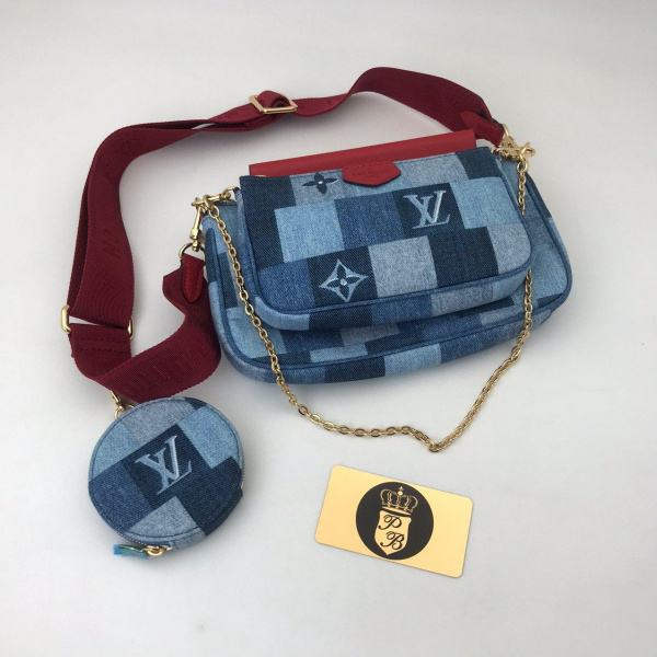 картинка Сумка Louis Vuitton Multi Pochette Blue от магазина Papa Brandoff