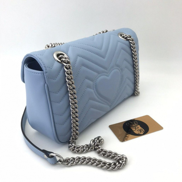 картинка Сумка Gucci Marmont small shoulder bag Blue от магазина Papa Brandoff