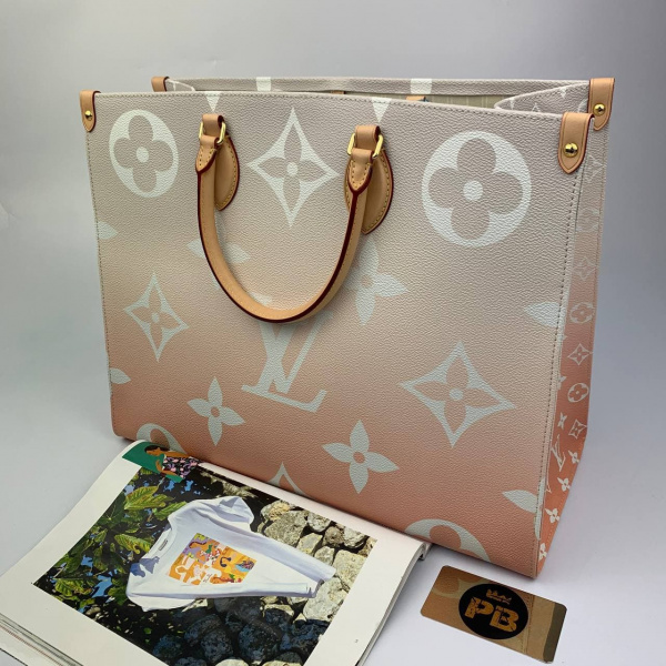 картинка Сумка Louis Vuitton Onthego GM розовая от магазина Papa Brandoff