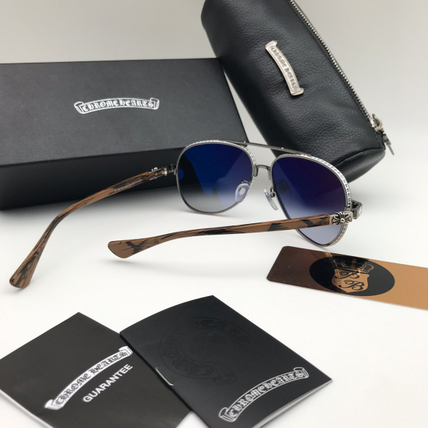 Очки Chrome Hearts PAINAL-II черный с коричневым