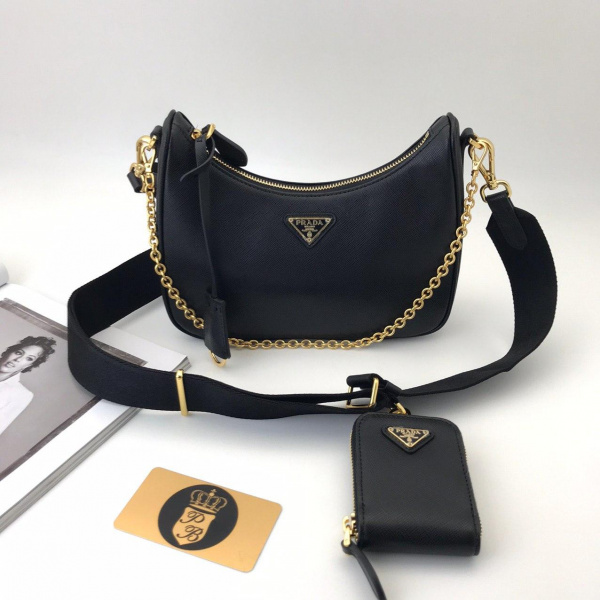 картинка Сумка Prada Saffiano Black от магазина Papa Brandoff