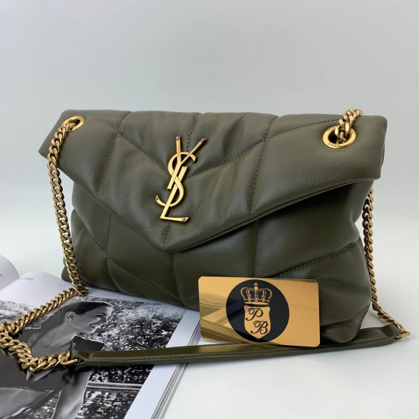 картинка Сумка Saint Laurent Loulou Small Green от магазина Papa Brandoff