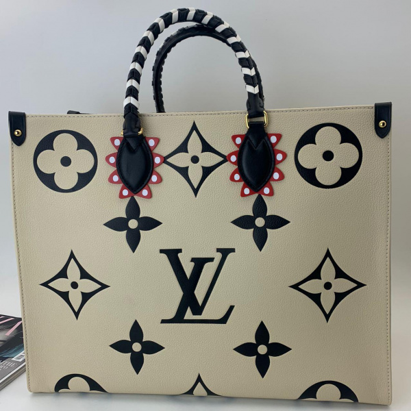 Сумка-тоут Louis Vuitton Lv Crafty Onthego Gm white