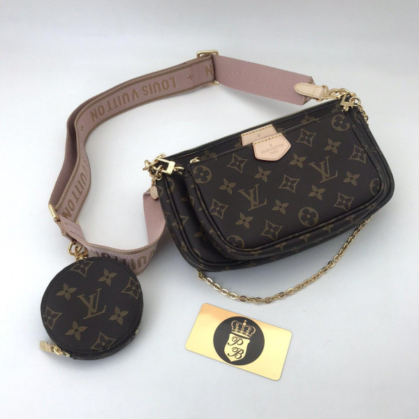 картинка Сумка Louis Vuitton Multi Pochette Brown and Beige от магазина Papa Brandoff