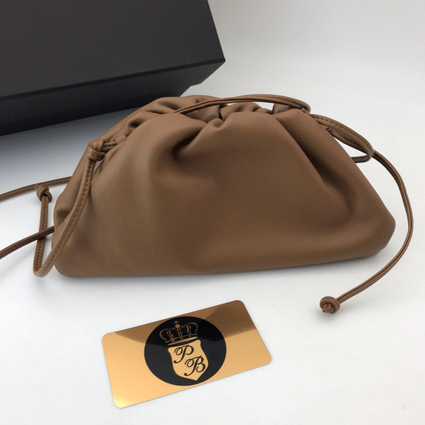 картинка Клатч Bottega Venetta Mini Brown от магазина Papa Brandoff
