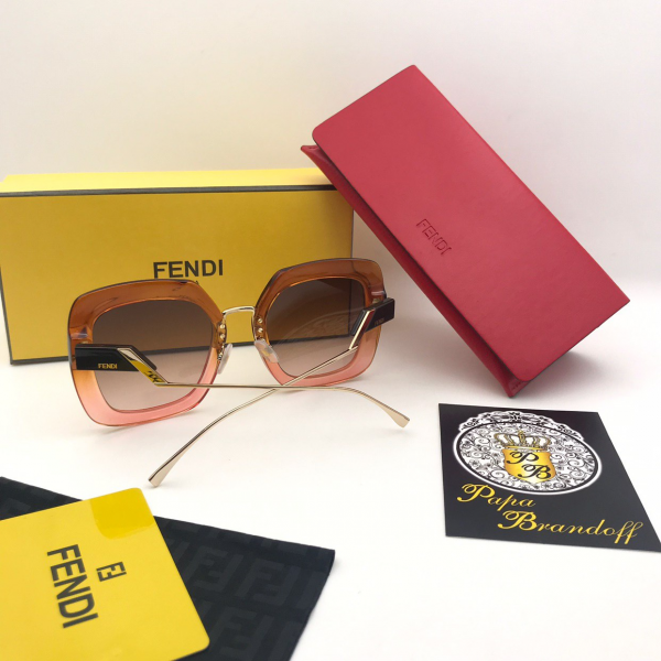 Очки Fendi коричневый