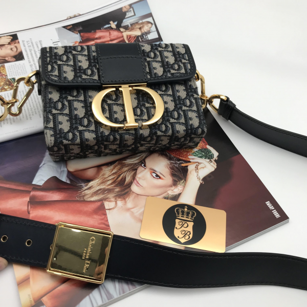 Сумка Dior Montaigne Obliqueee серый