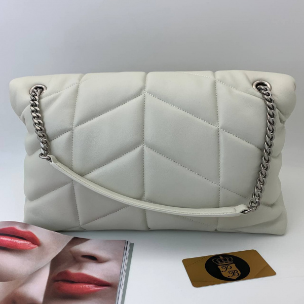 картинка Сумка Saint Laurent Loulou Big White от магазина Papa Brandoff