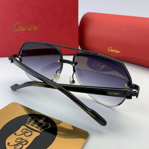 картинка Очки Cartier 145 в черной оправе от магазина Papa Brandoff