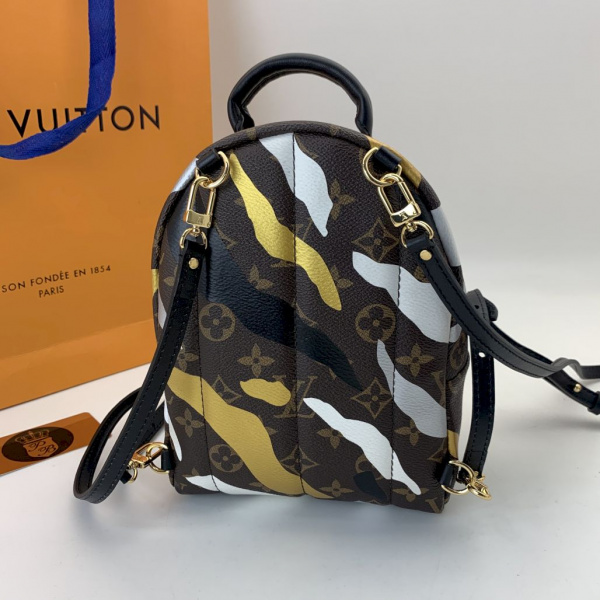 картинка Рюкзак Palm Springs Mini Yellow and White от магазина Papa Brandoff