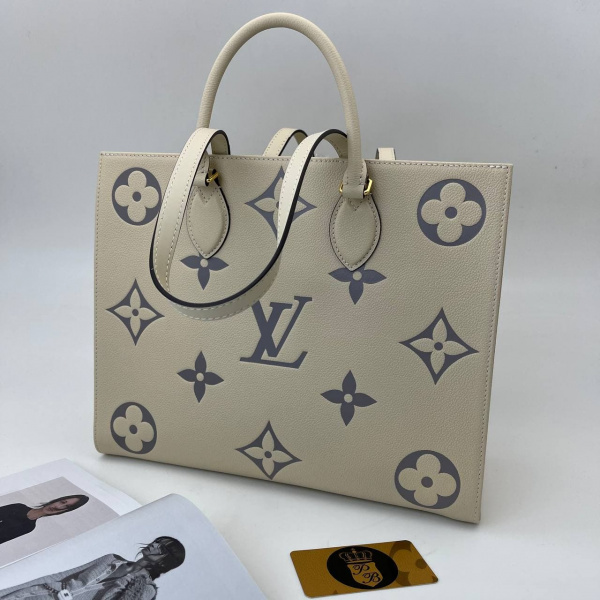 картинка Сумка Louis Vuitton Onthego White от магазина Papa Brandoff