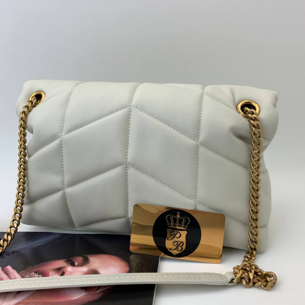 картинка Сумка Saint Laurent Loulou Small White от магазина Papa Brandoff