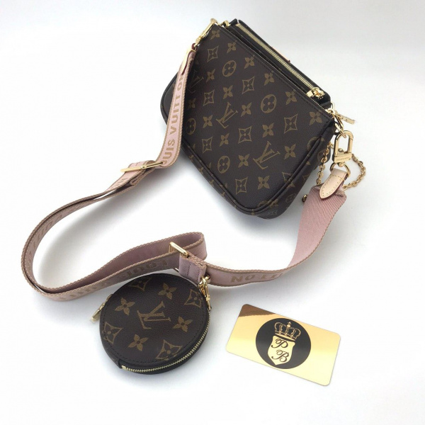картинка Сумка Louis Vuitton Multi Pochette Brown and Beige от магазина Papa Brandoff