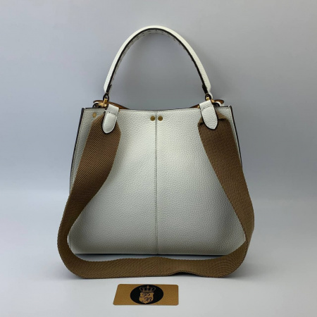 картинка Сумка Fendi Peekaboo X Lite Regular белая от магазина Papa Brandoff