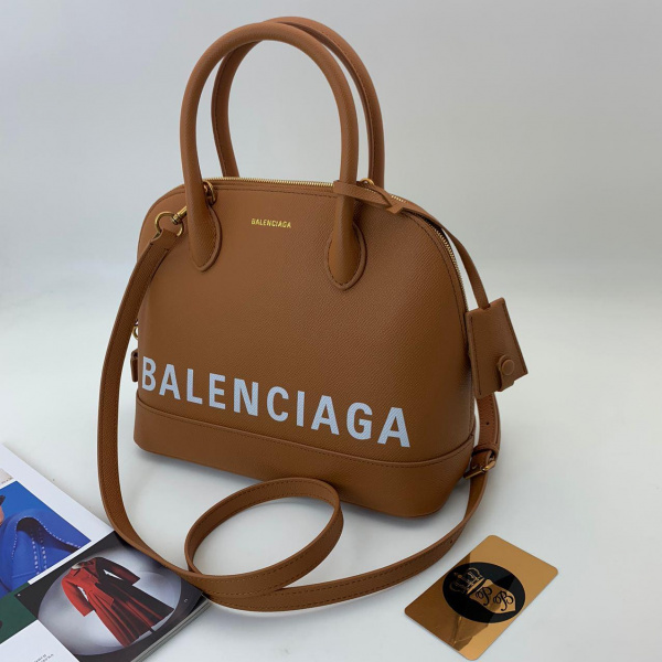 Сумка Balenciaga Ville Top Handle brown