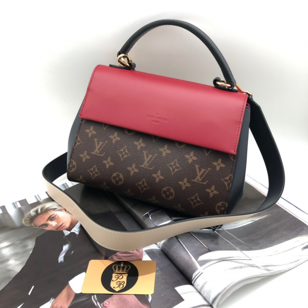 Сумка louis vuitton CLUNY красный с черным