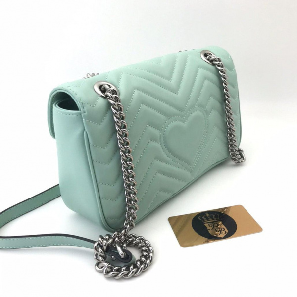 картинка Сумка Gucci Marmont small shoulder bag Mint от магазина Papa Brandoff