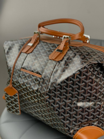 Дорожная сумка Goyard Bowling 45 (коричневый)