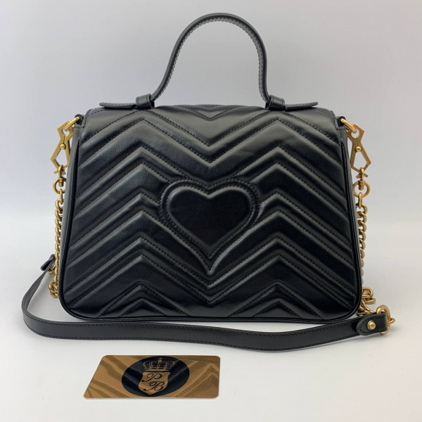 Сумка-тоут Gucci GG Marmont среднего размера
