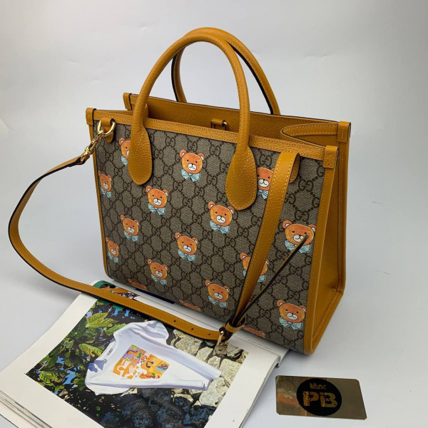 картинка Сумка-тоут Gucci Ophidia GG с принтом от магазина Papa Brandoff