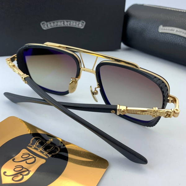 картинка Очки Chrome Hearts Pushnin Rod II BK/SS от магазина Papa Brandoff