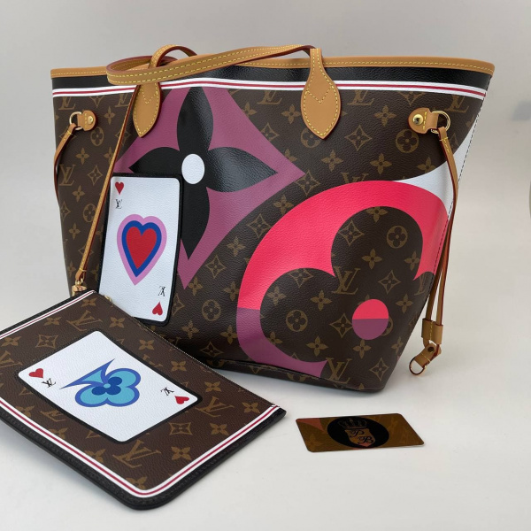 картинка Сумка Louis Vuitton Game on Neverfull MM  от магазина Papa Brandoff