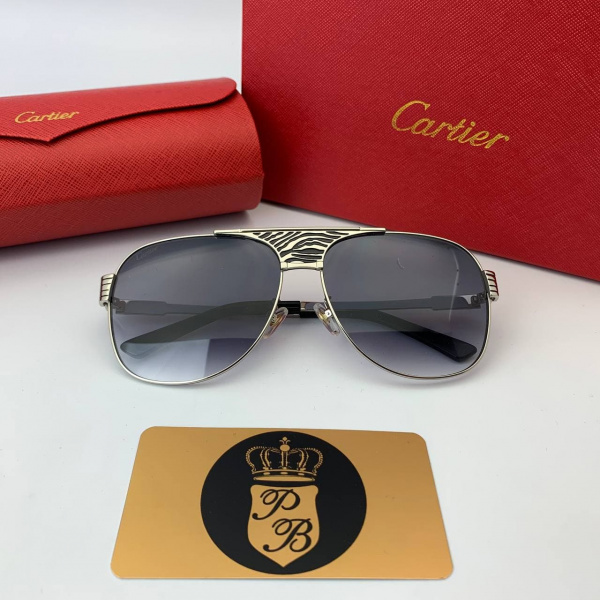 картинка Очки Cartier CT0314S 002 Grey от магазина Papa Brandoff