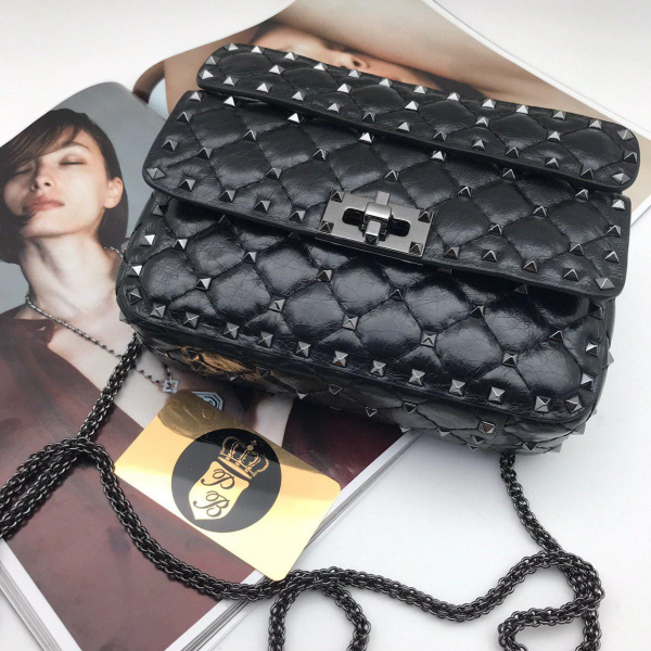 Valentino Rockstud small черная