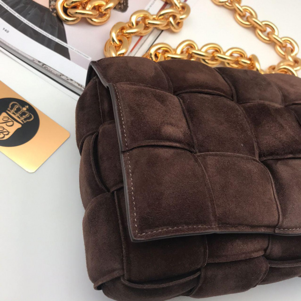 картинка Сумка Bottega Veneta Brown цепь от магазина Papa Brandoff