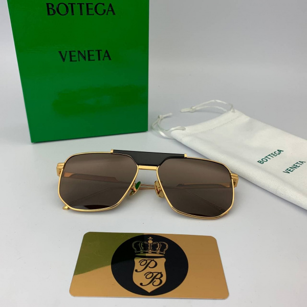 картинка Очки Bottega Veneta BV1036S 002 Gold от магазина Papa Brandoff