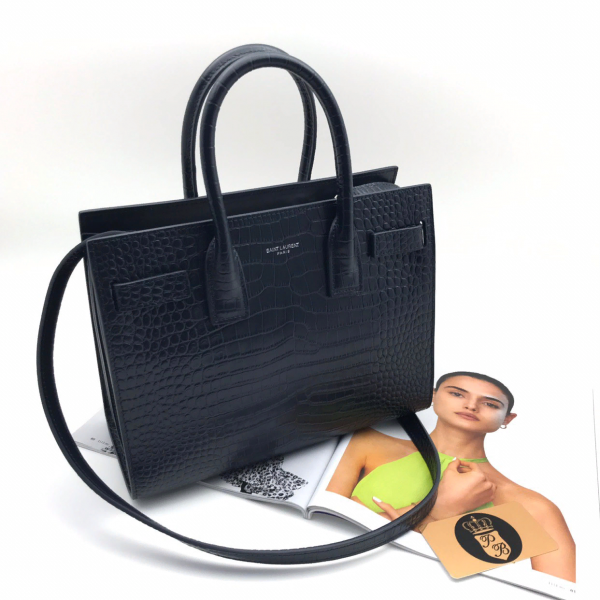 Сумка Saint Lourent Classic Sac De Jour Nano кроко xthysq
