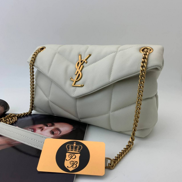 картинка Сумка Saint Laurent Loulou Small White от магазина Papa Brandoff