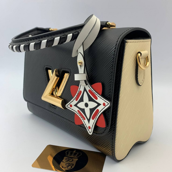 картинка Сумка Louis Vuitton Rafty Twist MM черная от магазина Papa Brandoff