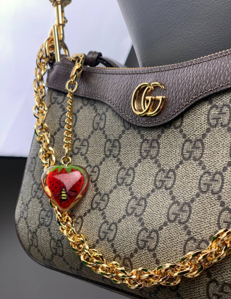 Маленькая сумка Gucci Ophidia (бежевая)
