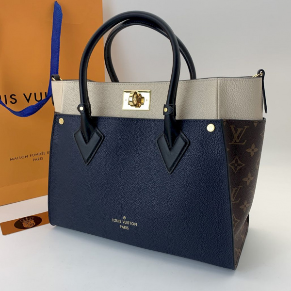 картинка Сумка-тоут Louis Vuitton On My Side Blue от магазина Papa Brandoff