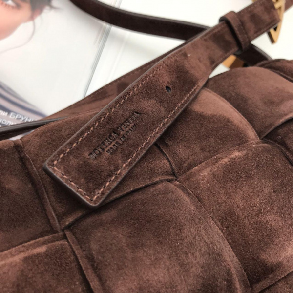 картинка Сумка Bottega Veneta Brown замша от магазина Papa Brandoff