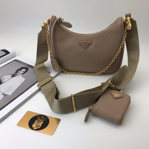 картинка Сумка Prada Saffiano Brown от магазина Papa Brandoff