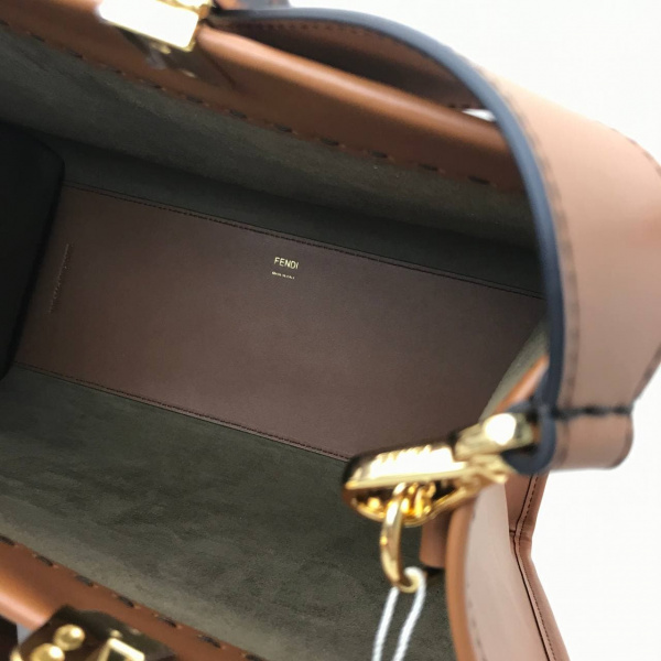 картинка Сумка-тоут Fendi Sunshine Brown от магазина Papa Brandoff