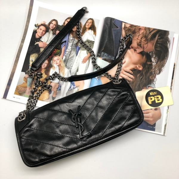 Клатч Saint Laurent черный