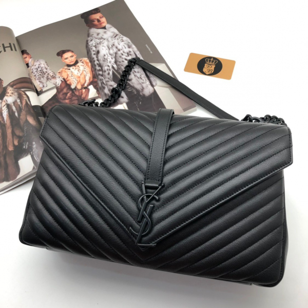 Сумка Saint Laurent College Large черный
