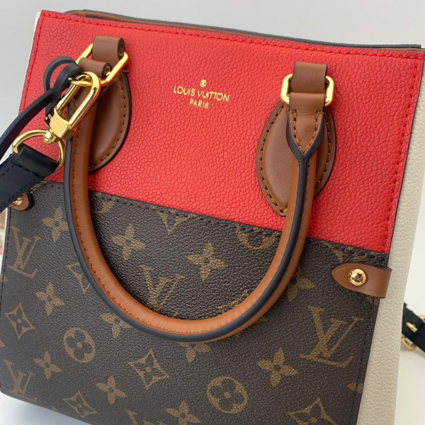 Cумка Louis Vuitton Fold размера MM Red