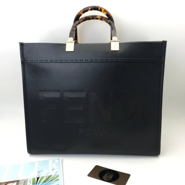 картинка Сумка-тоут Fendi Sunshine Black от магазина Papa Brandoff