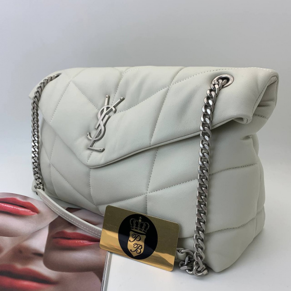 картинка Сумка Saint Laurent Loulou Big White от магазина Papa Brandoff
