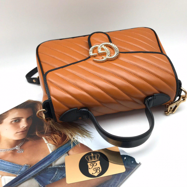 Сумка Gucci Marmont коричневый
