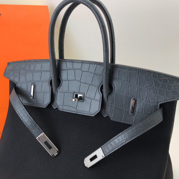картинка Сумка Hermes Birkin 35 Black от магазина Papa Brandoff