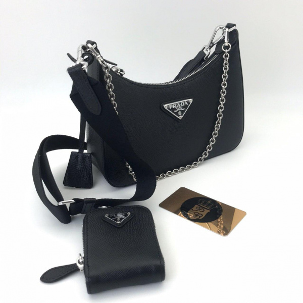 картинка Сумка Prada Black Кожа от магазина Papa Brandoff