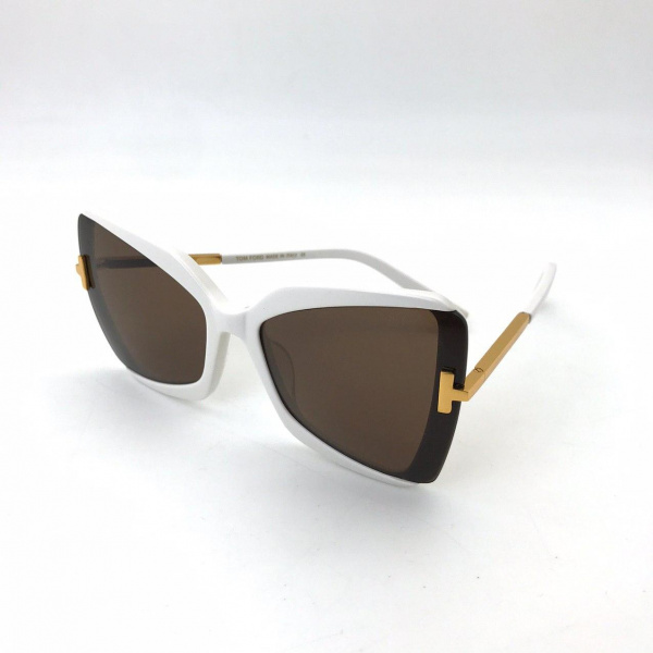 картинка Очки Tom Ford TF 766 White and Brown от магазина Papa Brandoff